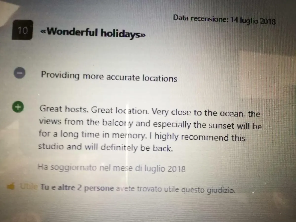 Studio Wifi Beach Front Apartment Puerto de Santiago